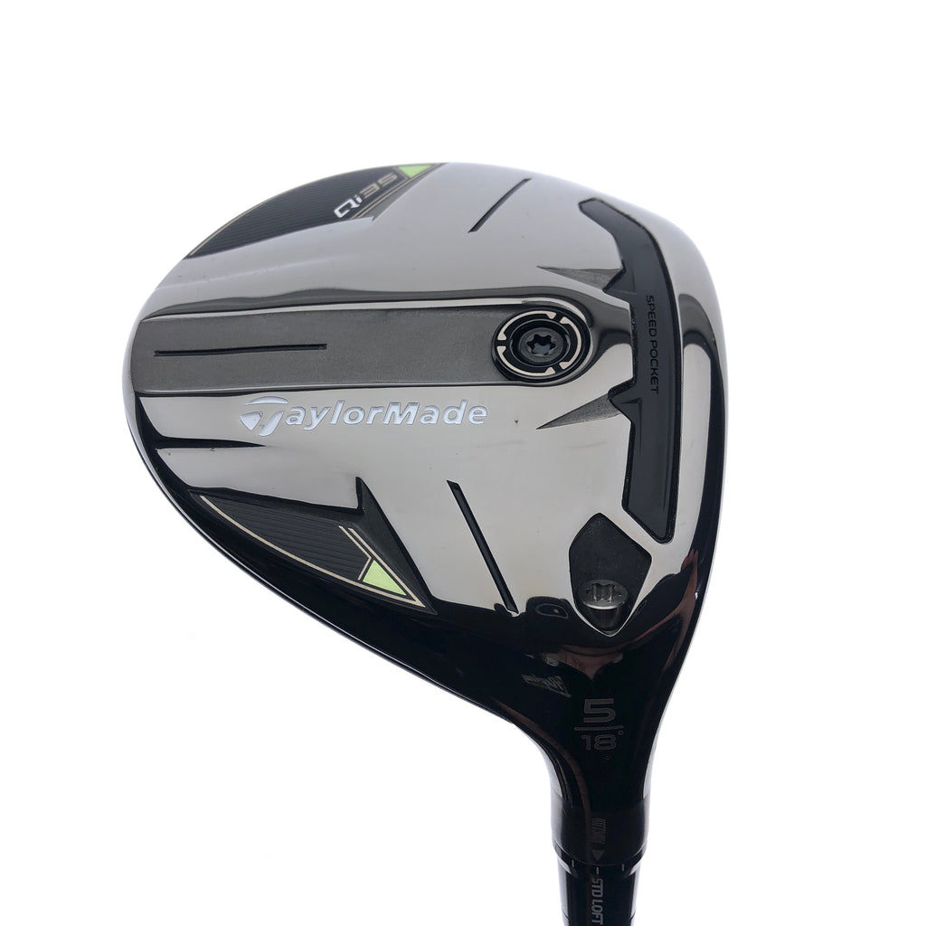 Used TaylorMade Qi35 5 Fairway Wood / 18 Degrees / Regular Flex