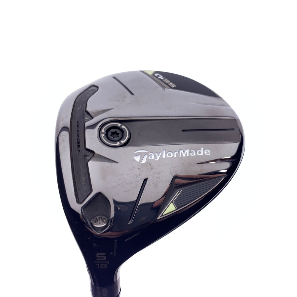 Used TaylorMade Qi35 5 Fairway Wood / 18 Degrees / Stiff Flex / Left-Handed