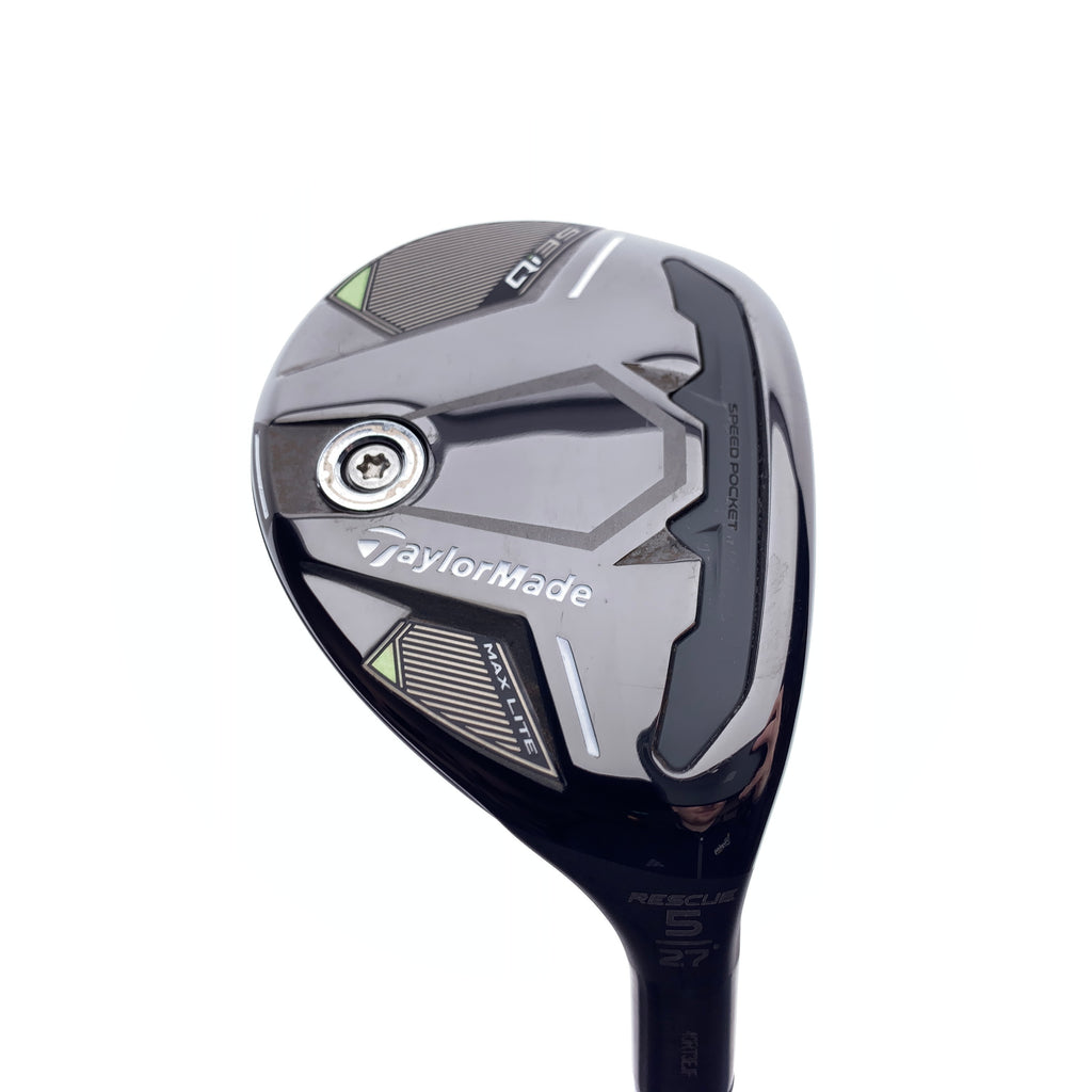 Used TaylorMade Qi35 5 Hybrid / 27 Degrees / Soft Regular Flex