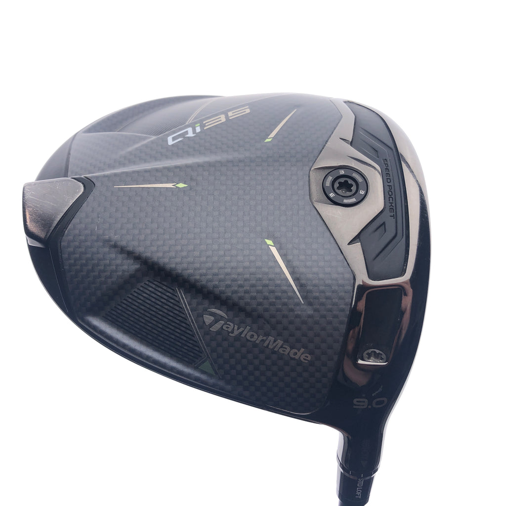 Used TaylorMade Qi35 Driver / 9.0 Degrees / Regular Flex