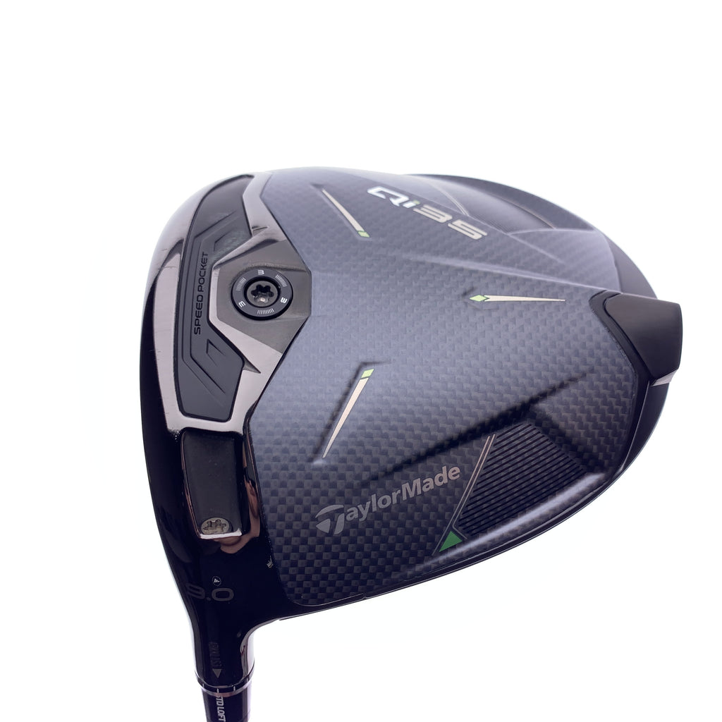 Used TaylorMade Qi35 Driver / 9.0 Degrees / Stiff Flex / Left-Handed