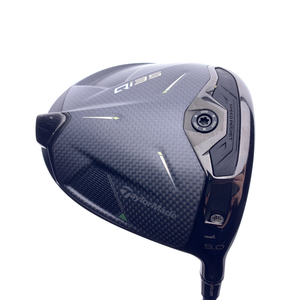 Used TaylorMade Qi35 Driver / 9.0 Degrees / Stiff Flex