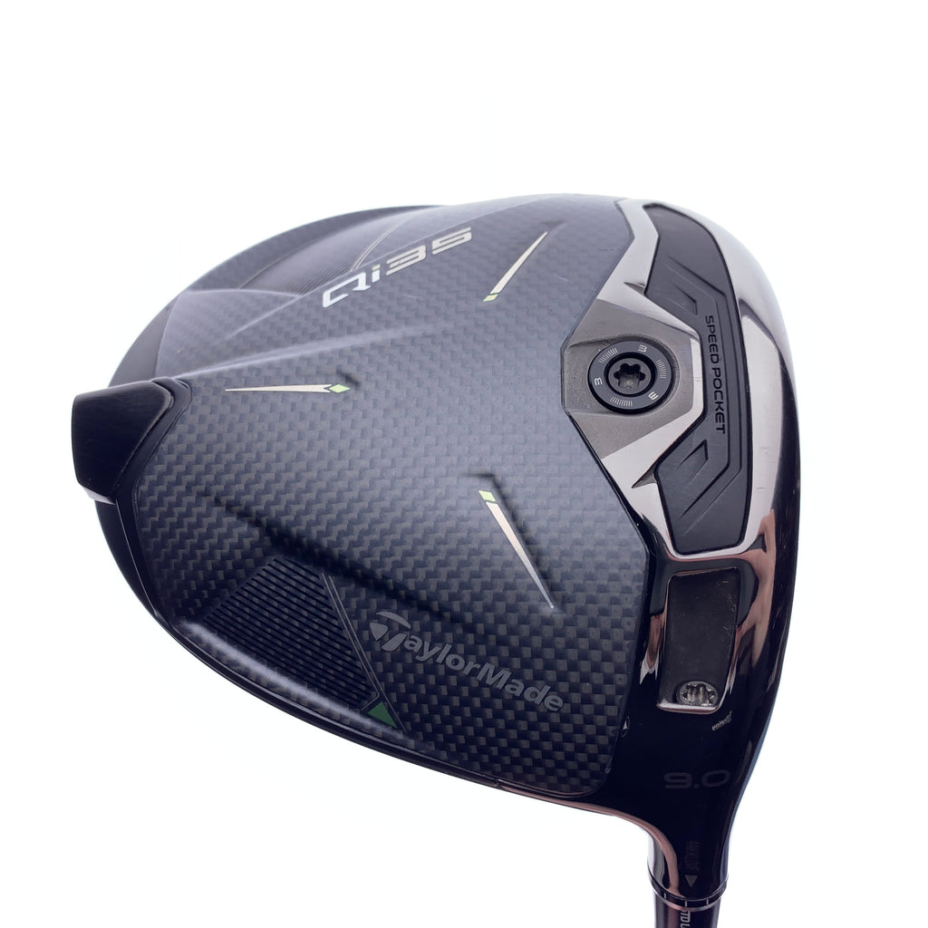 Used TaylorMade Qi35 Driver / 9.0 Degrees / Stiff Flex
