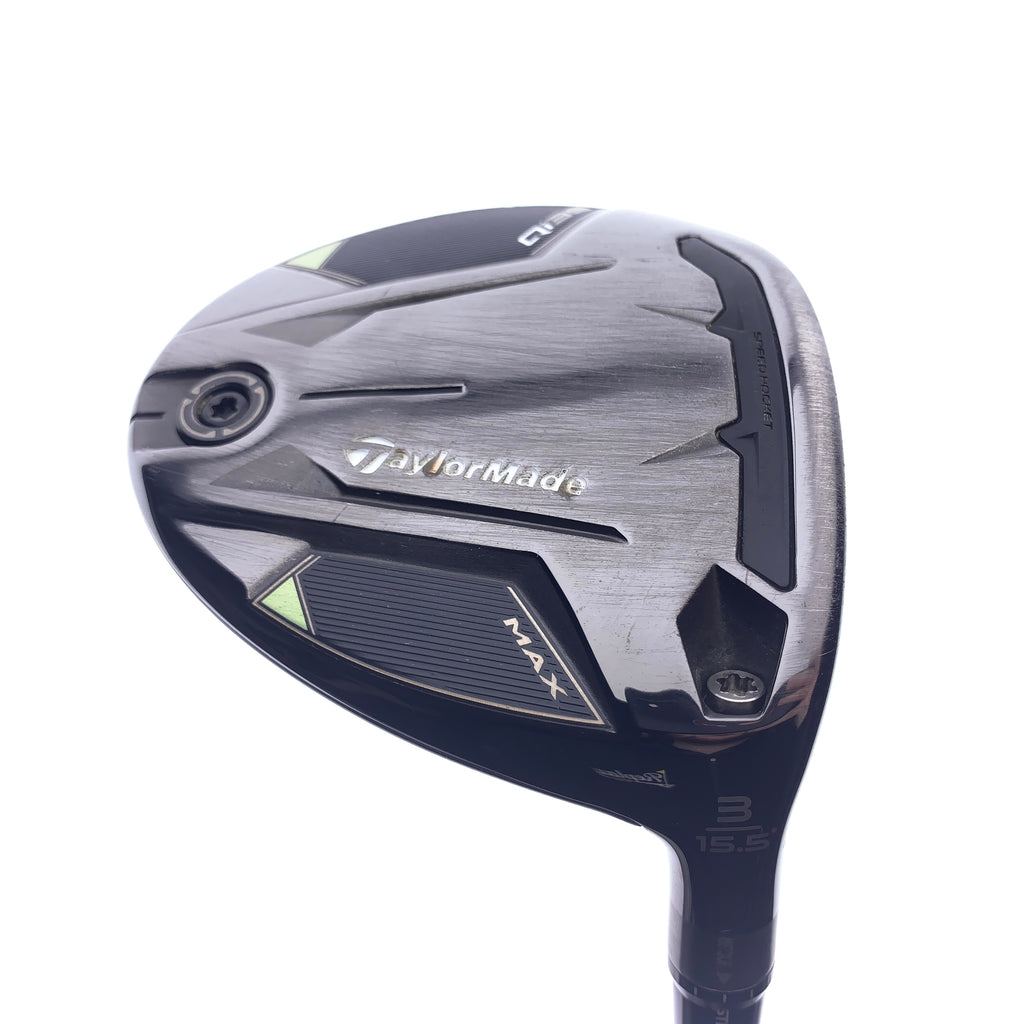 Used TaylorMade Qi35 Max 3 Fairway Wood / 15.5 Degrees / Stiff Flex