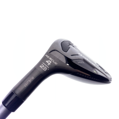 Used TaylorMade Qi35 Max 4 Hybrid / 23 Degrees / Regular Flex / Left-Handed