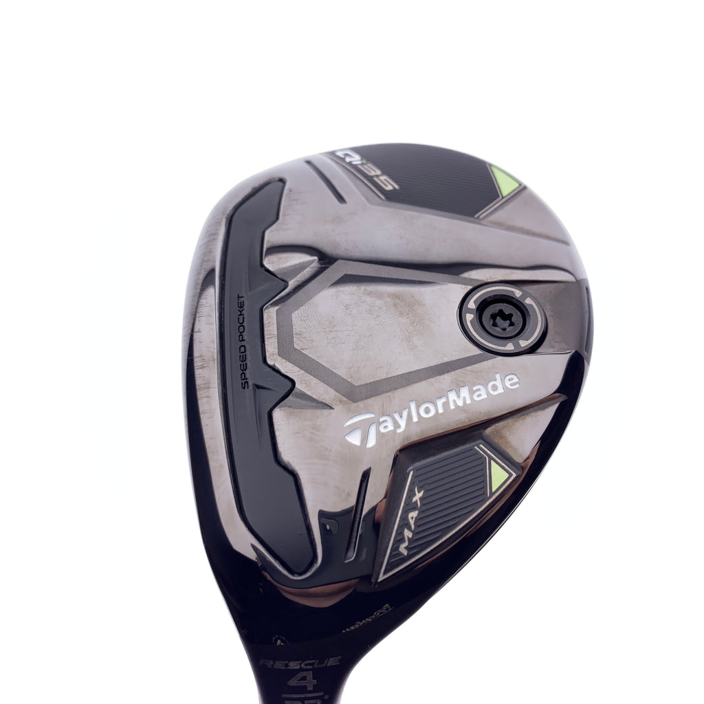 Used TaylorMade Qi35 Max 4 Hybrid / 23 Degrees / Regular Flex / Left-Handed