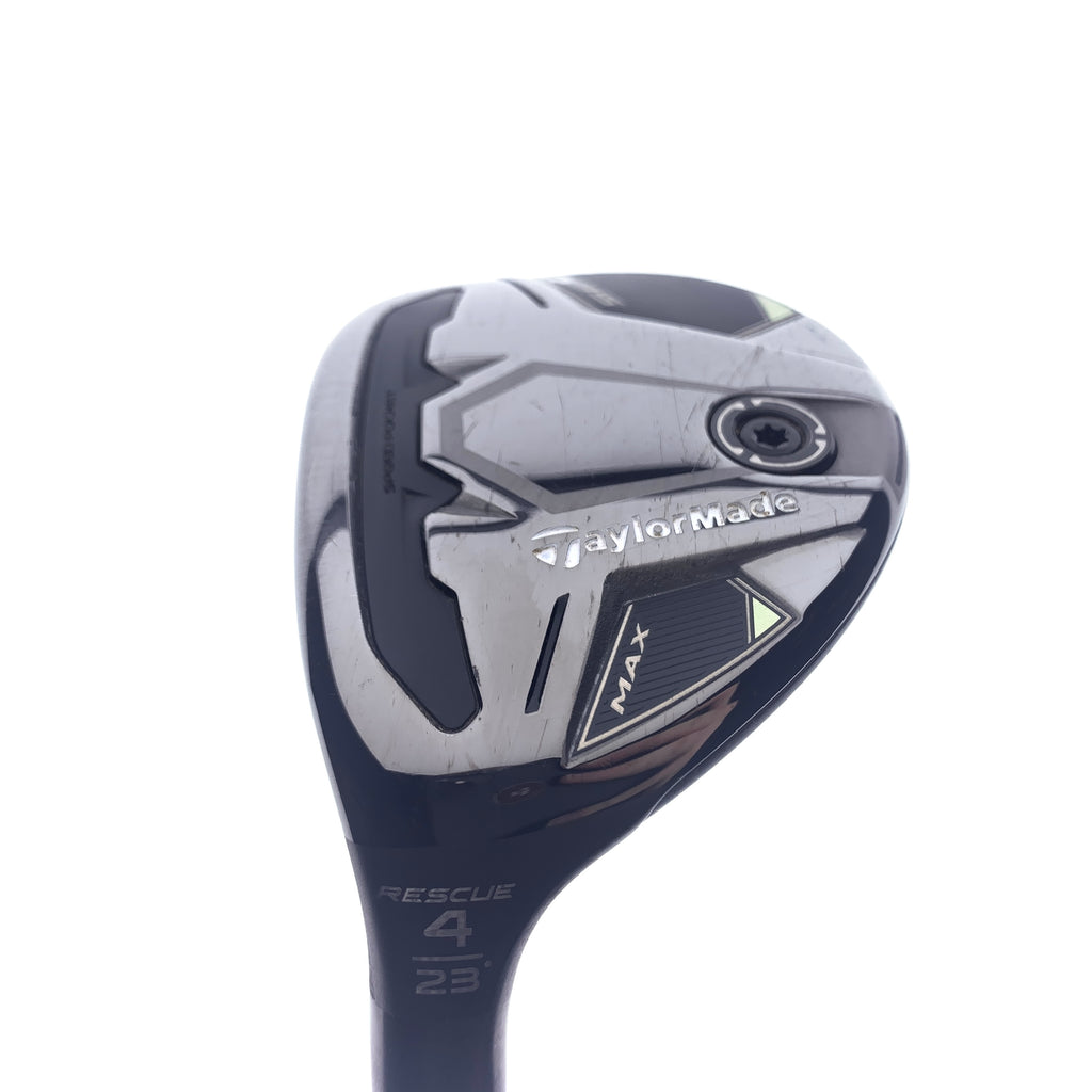 Used TaylorMade Qi35 Max 4 Hybrid / 23 Degrees / Regular Flex / Left-Handed