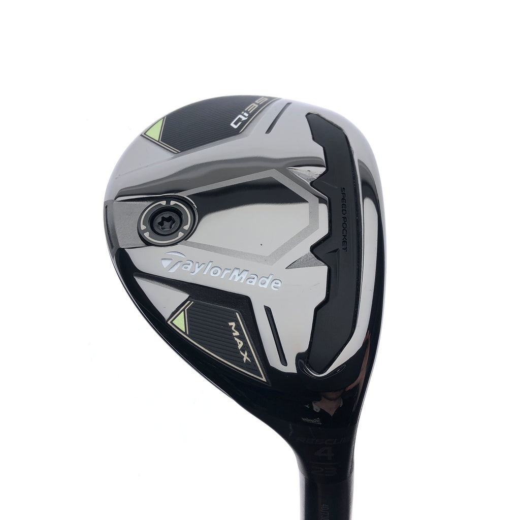 Used TaylorMade Qi35 Max 4 Hybrid / 23 Degrees / Regular Flex