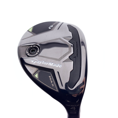 Used TaylorMade Qi35 Max 4 Hybrid / 23 Degrees / Regular Flex