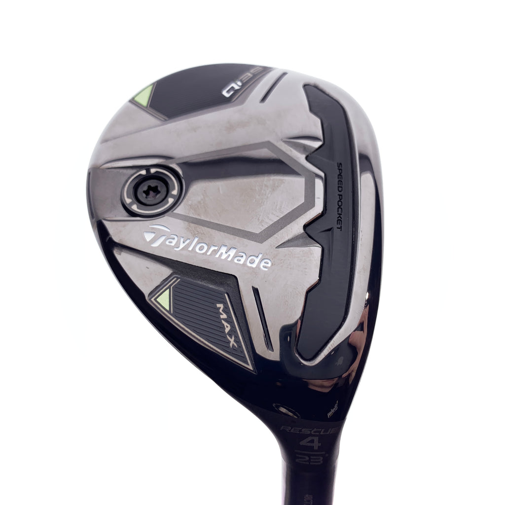 Used TaylorMade Qi35 Max 4 Hybrid / 23 Degrees / Regular Flex