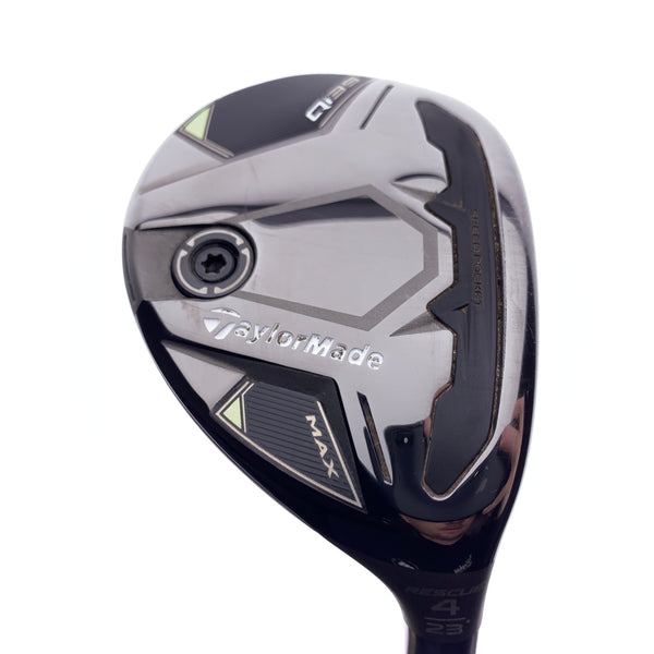 Used TaylorMade Qi35 Max 4 Hybrid / 23 Degrees / Regular Flex