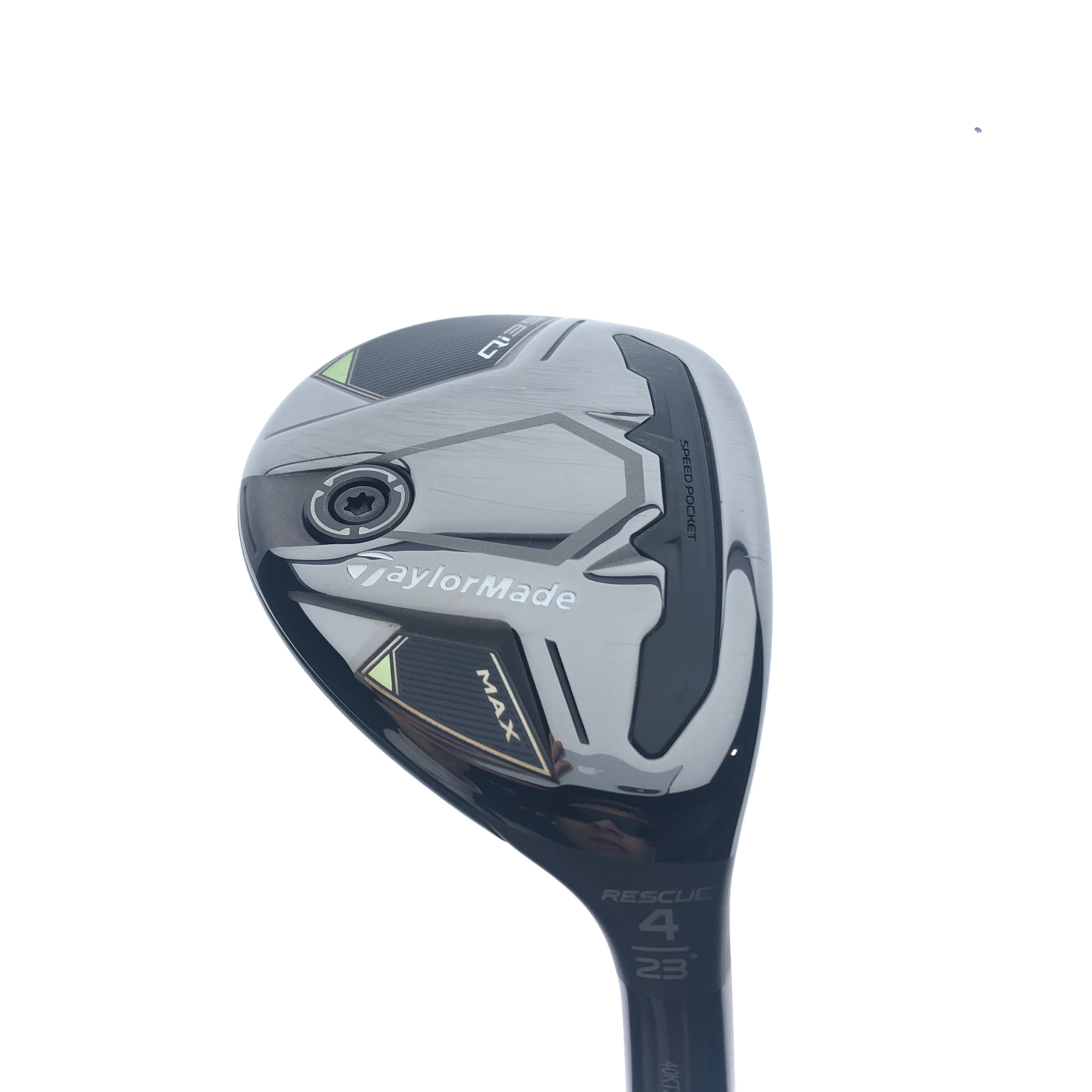 Used TaylorMade Qi35 Max 4 Hybrid / 23.0 Degrees / Regular Flex