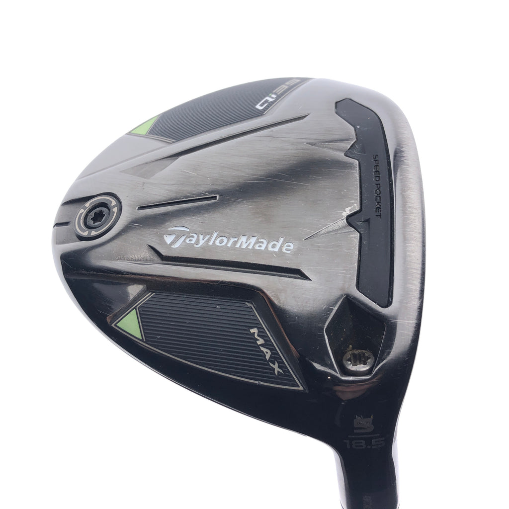 Used TaylorMade Qi35 Max 5 Fairway Wood / 18.5 Degrees / Regular Flex