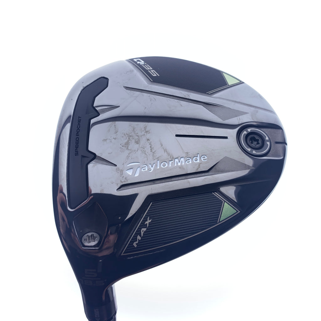 Used TaylorMade Qi35 Max 5 Fairway Wood/18.5 Degrees/Regular Flex/Left-Handed