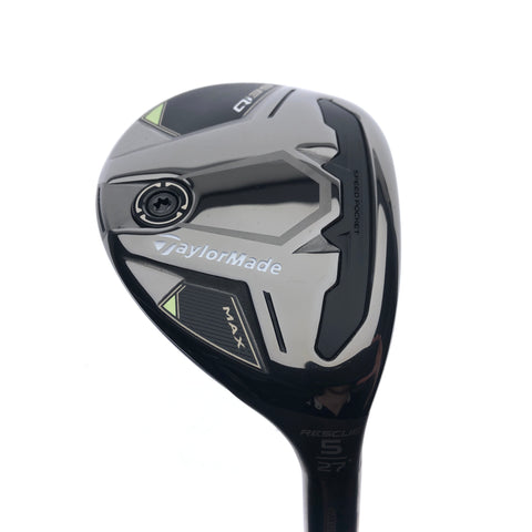 Used TaylorMade Qi35 Max 5 Hybrid / 27 Degrees / Regular Flex