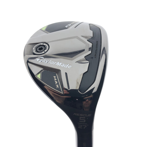 Used TaylorMade Qi35 Max 5 Hybrid / 27 Degrees / Regular Flex