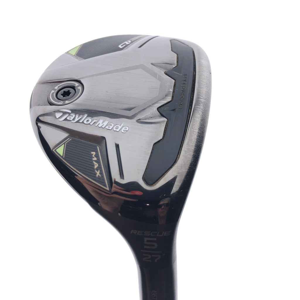 Used TaylorMade Qi35 Max 5 Hybrid / Tour AD DI-75 Shaft / 27 Deg/ Stiff