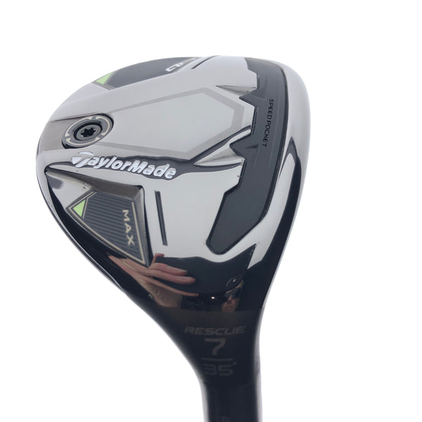 Used TaylorMade Qi35 Max 7 Hybrid / 35 Degrees / A Flex