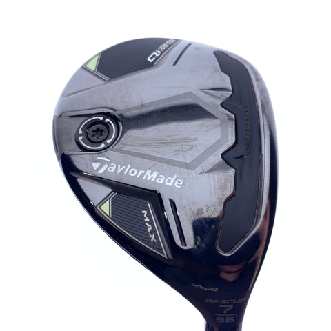 Used TaylorMade Qi35 Max 7 Hybrid / 35.0 Degrees / Regular Flex