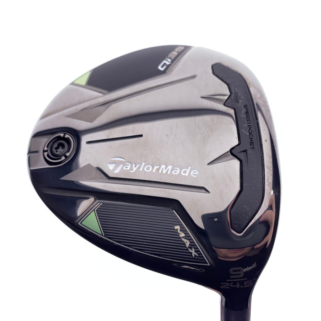 Used TaylorMade Qi35 Max 9 Fairway Wood / 24.5 Degrees / Regular Flex