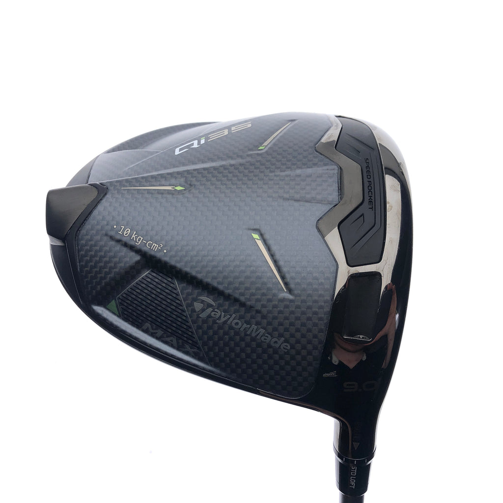 Used TaylorMade Qi35 Max Driver / 9.0 Degrees / Stiff Flex