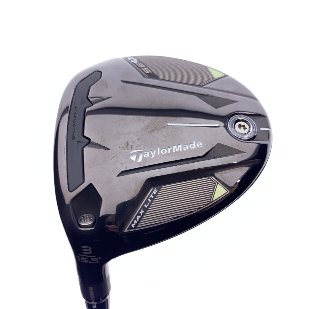 Used TaylorMade Qi35 Max Lite 3 Fairway Wood / 15.5 Deg / Regular / Left-Handed