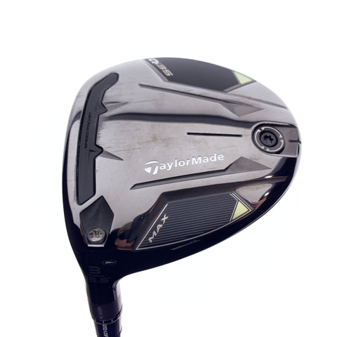 Used TaylorMade Qi35 Max Lite 3 Fairway Wood / 15.5 Deg / X-Stiff / Left-Handed