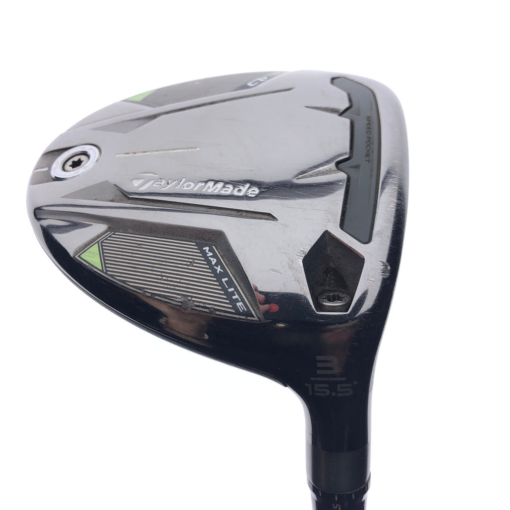 Used TaylorMade Qi35 Max Lite 3 Fairway Wood / 15.5 Degrees / A Flex