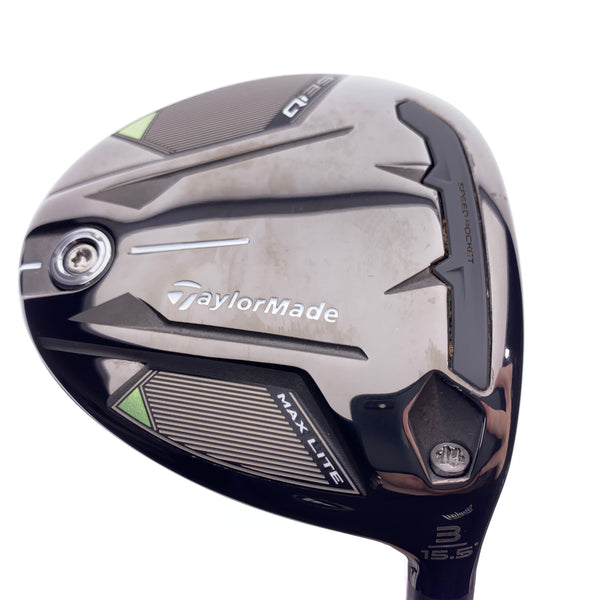 Used TaylorMade Qi35 Max Lite 3 Fairway Wood / 15.5 Degrees / Regular Flex