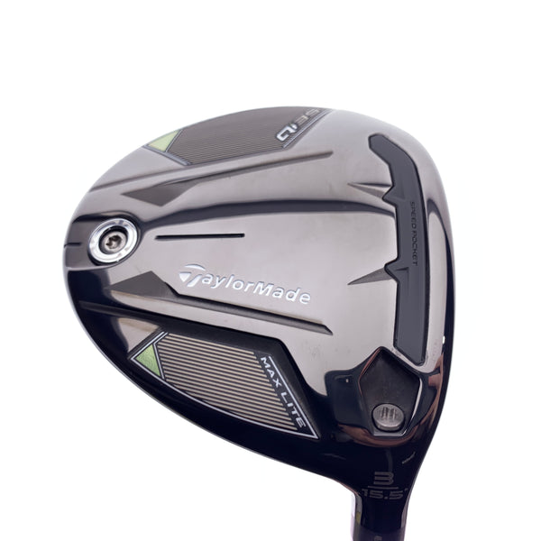Used TaylorMade Qi35 Max Lite 3 Fairway Wood / 15.5 Degrees / Soft Regular Flex