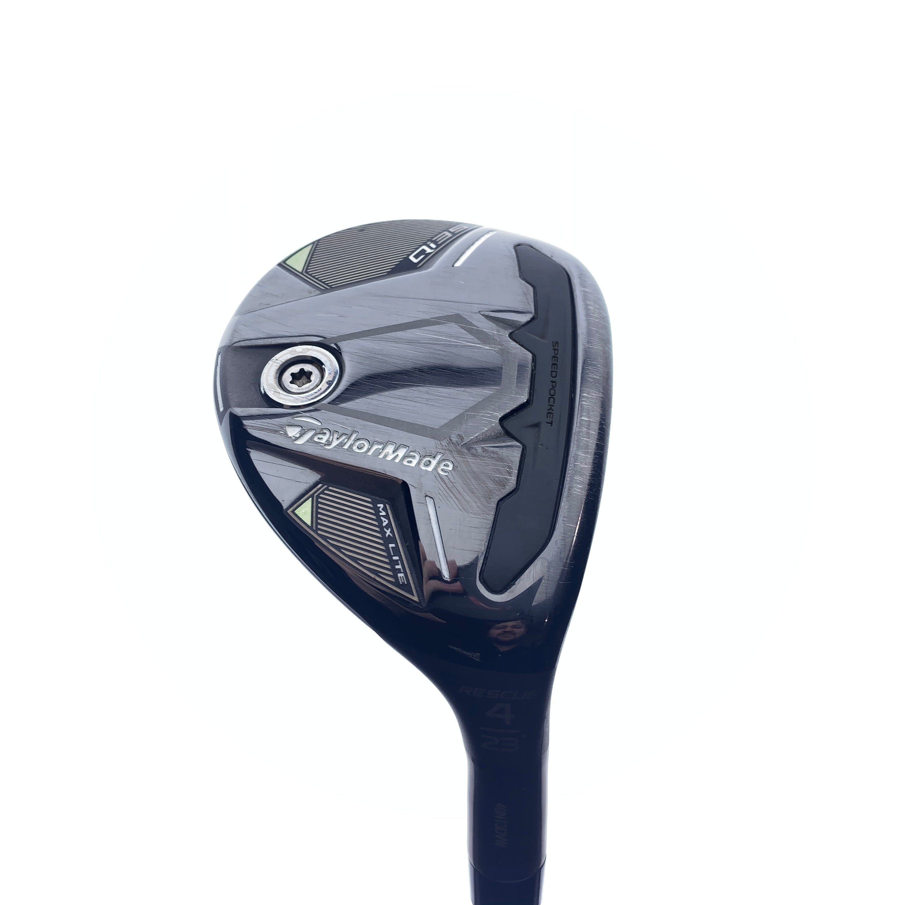 Used TaylorMade Qi35 Max Lite 4 Hybrid / 23.0 Degrees / Regular Flex
