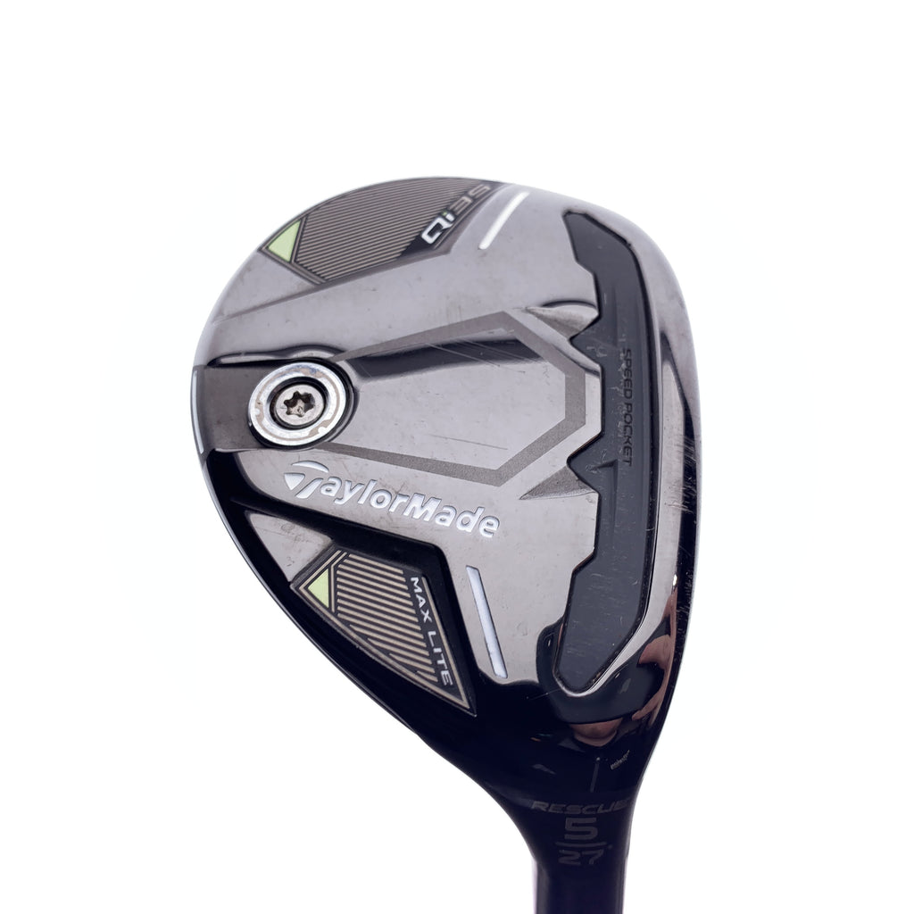 Used TaylorMade Qi35 Max Lite 5 Hybrid / 27 Degrees / Ladies Flex