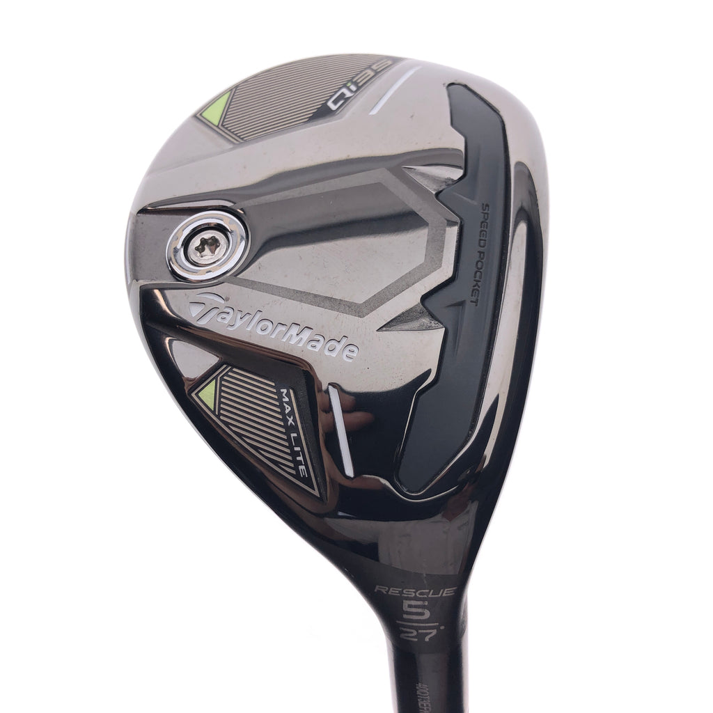 Used TaylorMade Qi35 Max Lite 5 Hybrid / 27 Degrees / Regular Flex