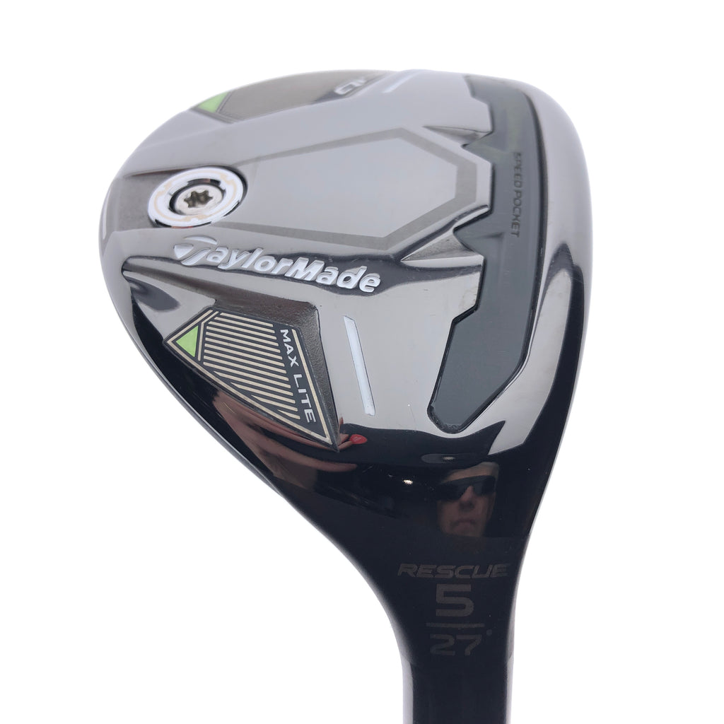 Used TaylorMade Qi35 Max Lite 5 Hybrid / 27 Degrees / Soft Regular Flex