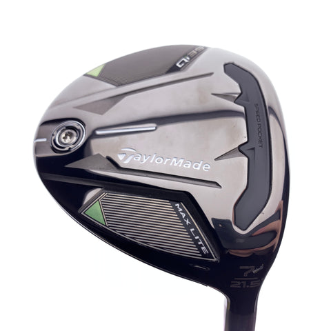 Used TaylorMade Qi35 Max Lite 7 Fairway Wood / 21.5 Degrees / Soft Regular Flex