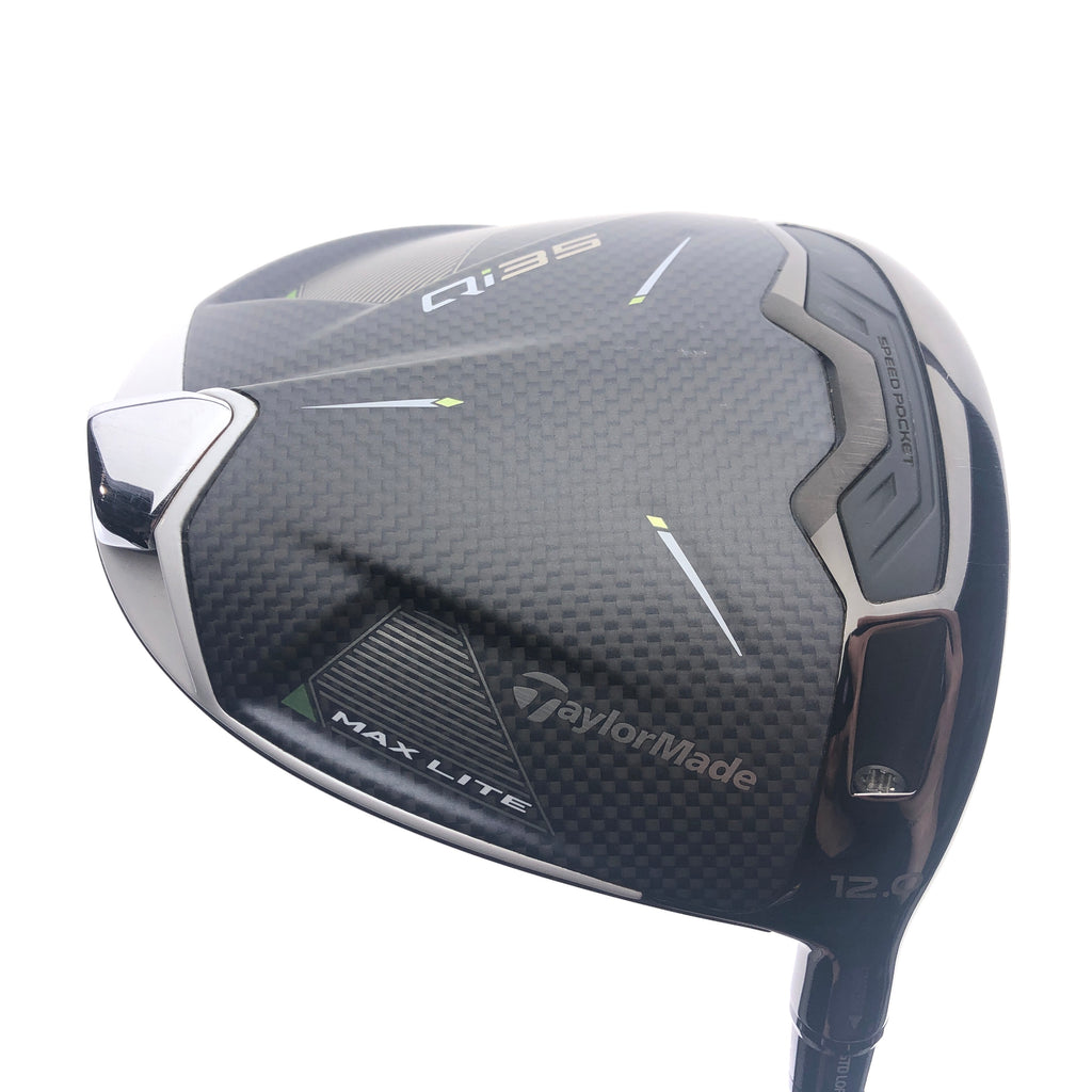Used TaylorMade Qi35 Max Lite Driver / 12.0 Degrees / Regular Flex