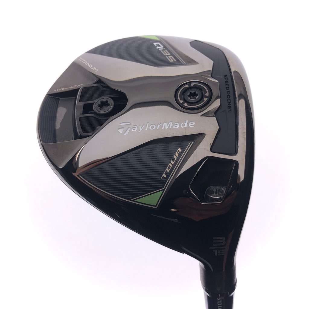 Used TaylorMade Qi35 Tour 3 Fairway Wood / 15 Degrees / Stiff Flex