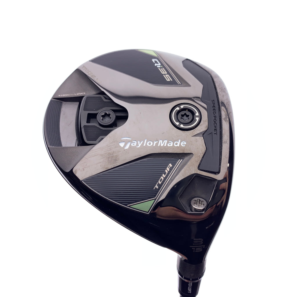 Used TaylorMade Qi35 Tour 3 Fairway Wood / 15 Degrees / X-Stiff Flex