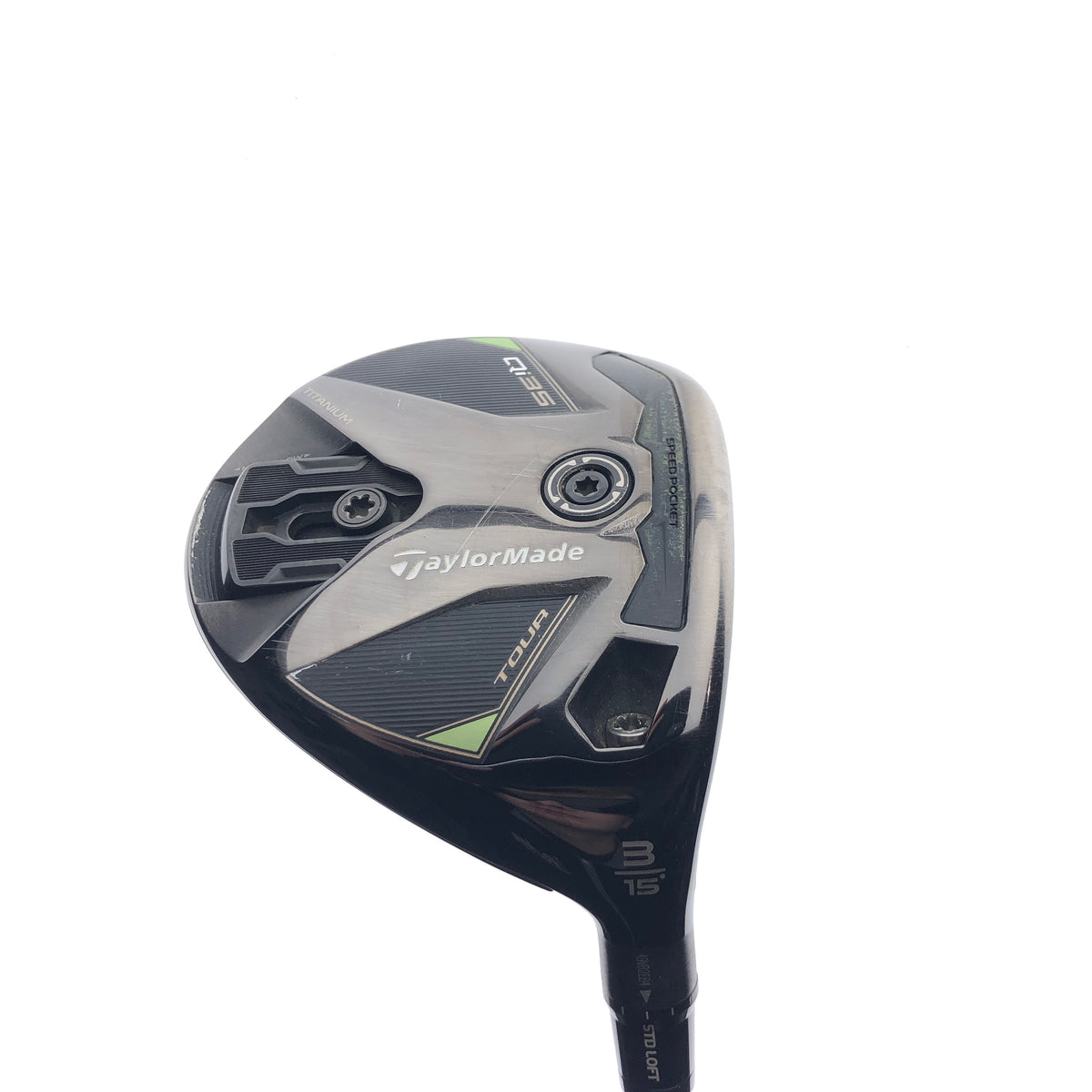 Used TaylorMade Qi35 Tour 3 Fairway Wood / 15.0 Degrees / X-Stiff Flex