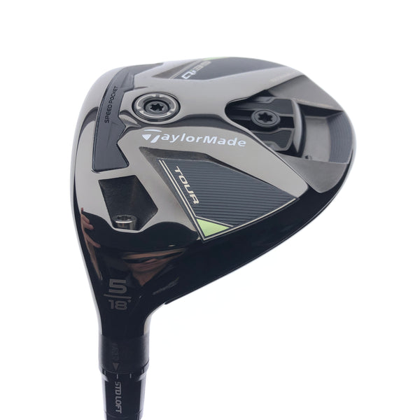 Used TaylorMade Qi35 Tour 5 Fairway Wood / 18 Degrees / Stiff Flex / Left-Handed
