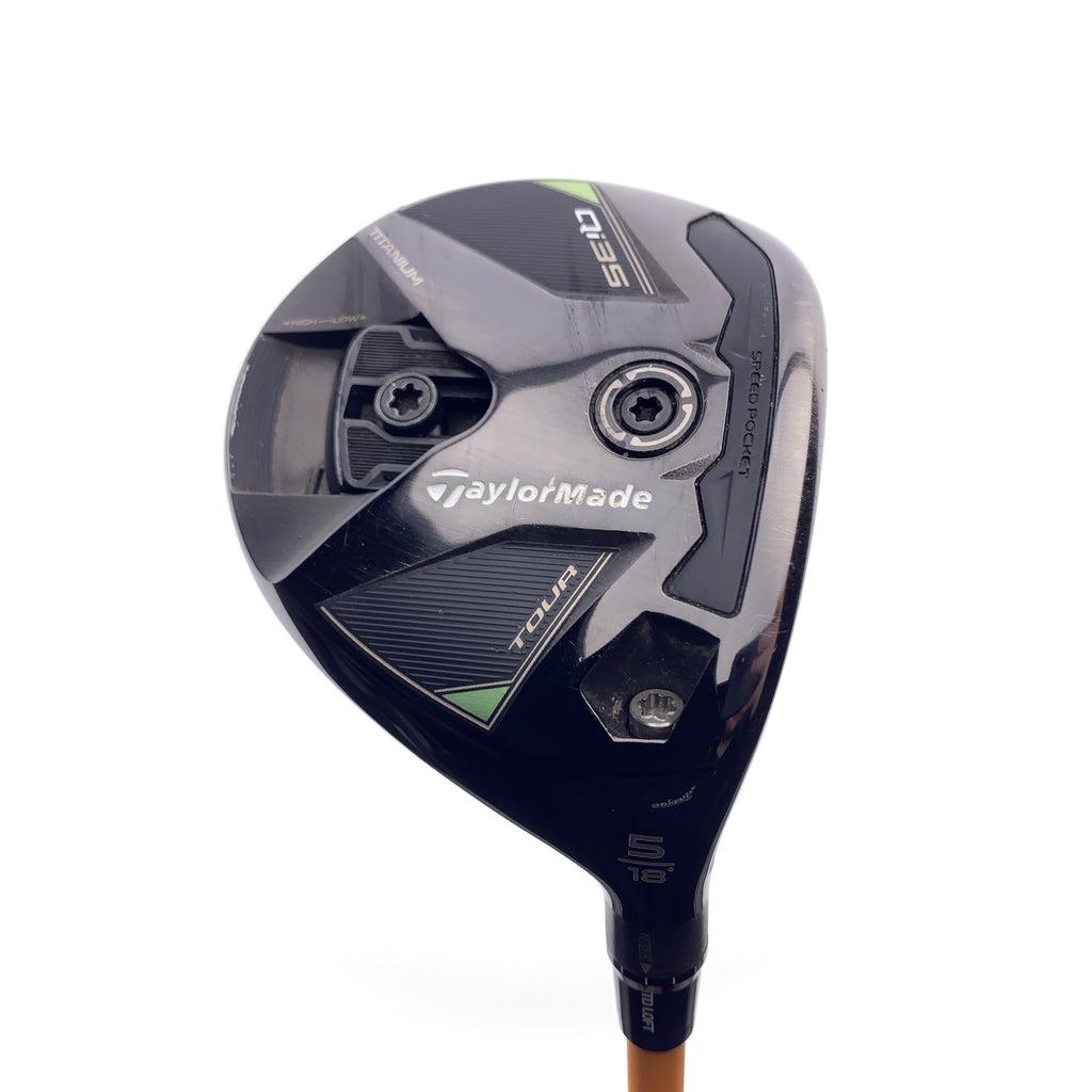 Used TaylorMade Qi35 Tour 5 Fairway Wood / 18.0 Degrees / X-Stiff Flex