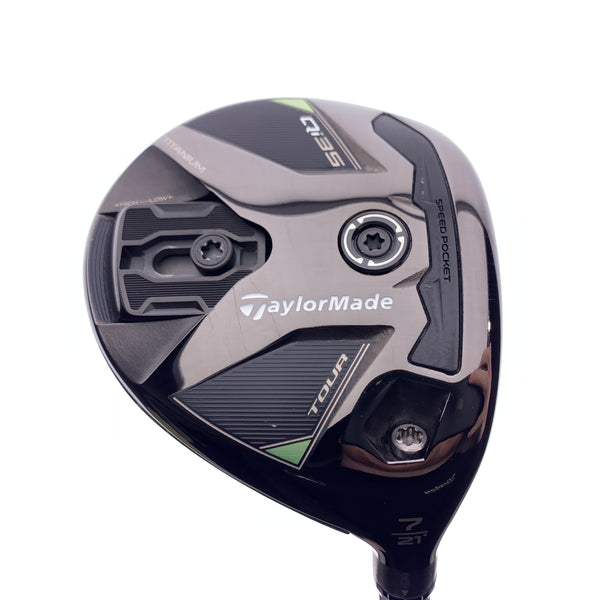 Used TaylorMade Qi35 Tour 7 Fairway Wood / 21 Degrees / Regular Flex