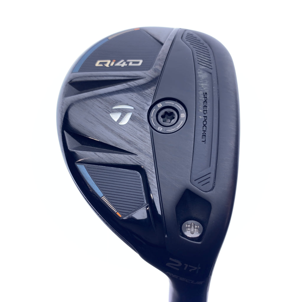 Used TaylorMade Qi4D 2 Hybrid / 17.0 Degrees / Stiff Flex
