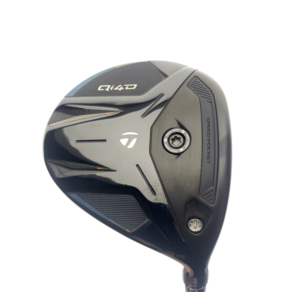Used TaylorMade Qi4D 3 Fairway Wood / 15 Degrees / X-Stiff Flex