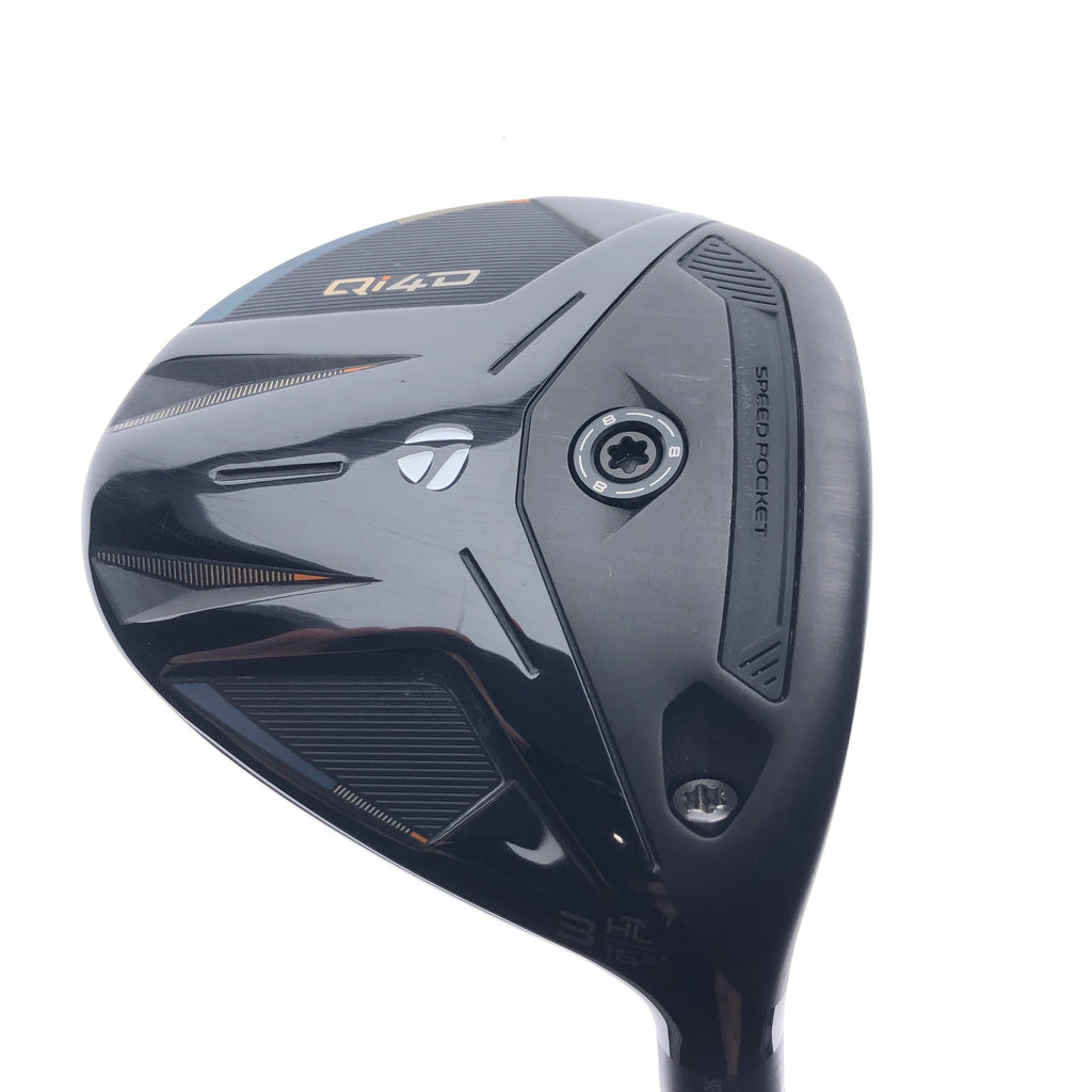 Used TaylorMade Qi4D 3 Fairway Wood / 16.5 Degrees / Stiff Flex