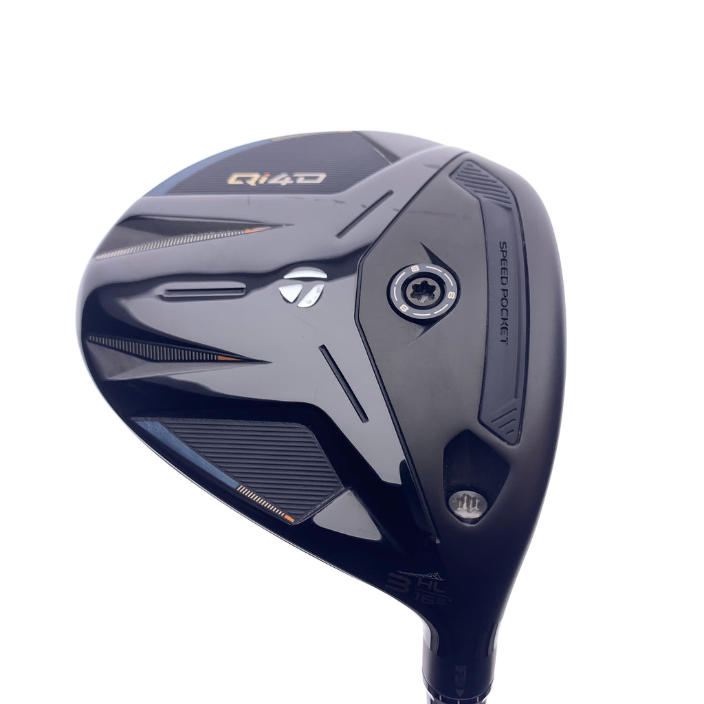 Used TaylorMade Qi4D 3 HL Fairway Wood / 16.5 Degrees / Regular Flex