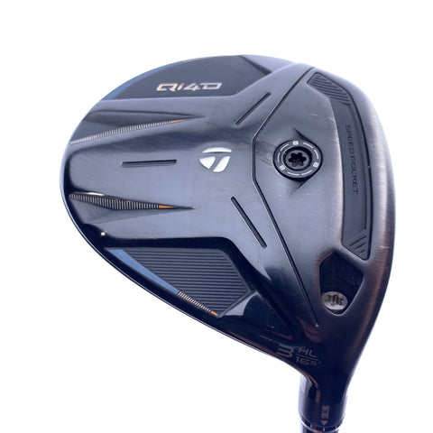 Used TaylorMade Qi4D 3 HL Fairway Wood / 16.5 Degrees / Stiff Flex