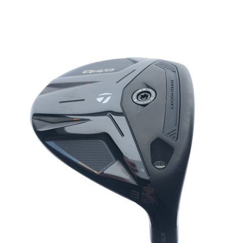 Used TaylorMade Qi4D 3 HL Fairway Wood / 16.5 Degrees / Stiff Flex