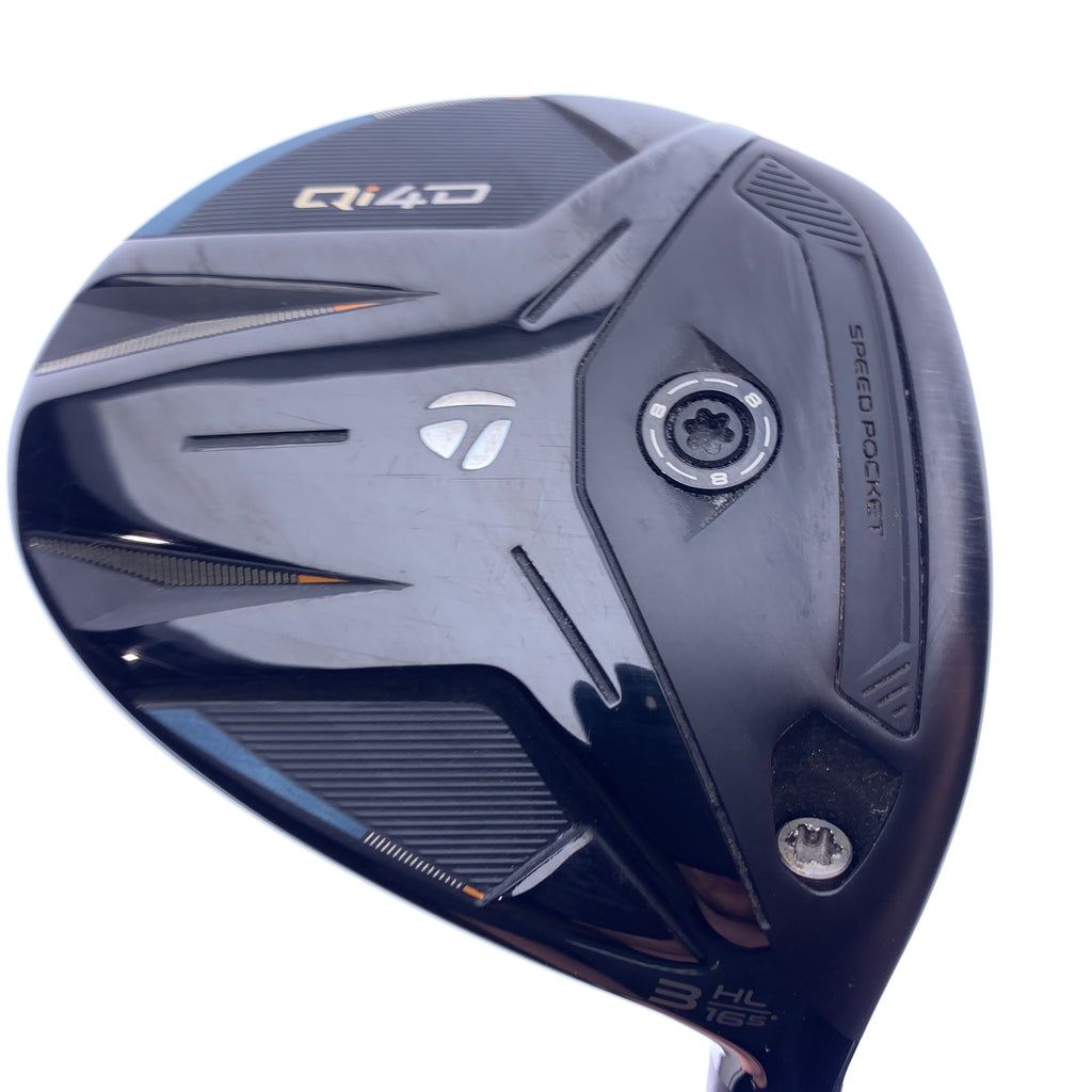 Used TaylorMade Qi4D 3 HL Fairway Wood / 16.5 Degrees / Stiff Flex