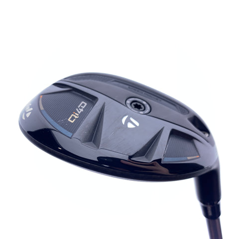 Used TaylorMade Qi4D 3 Hybrid / 19.0 Degrees / Regular Flex